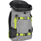 Nixon Landlock Backpack SE | Heather Gray / Lime C2394 1510-00