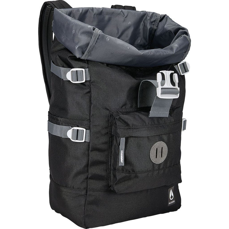 Nixon Swamis II Backpack in Black / White Sportique