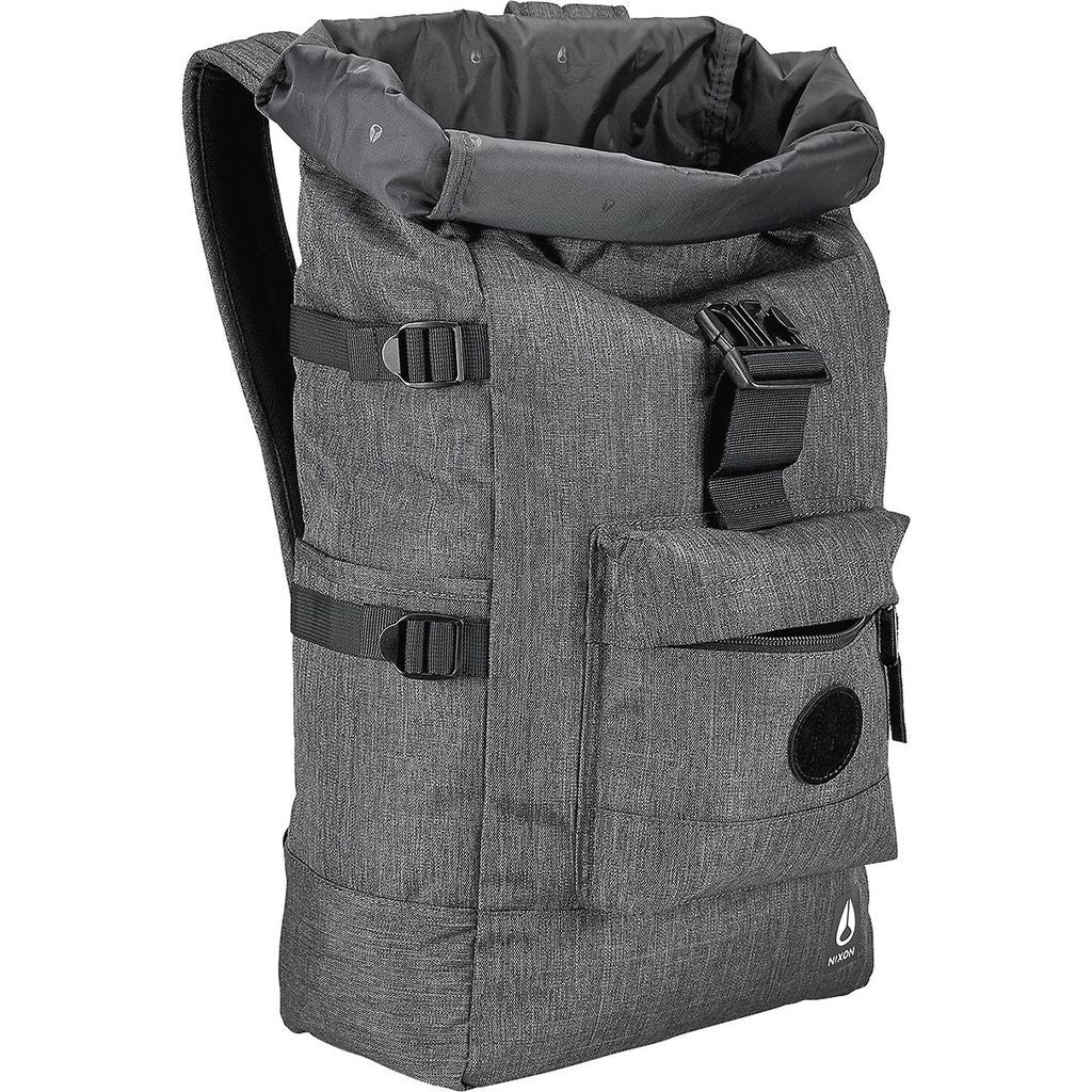 Nixon Swamis II Rolltop Backpack Charcoal Heather Sportique