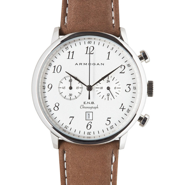Armogan E.N.B C81 Watch | Silvered White ENS11K2B9