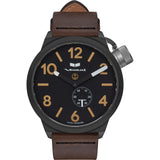 Vestal Canteen Italia Watch | Dark Brown/Black/Tan/Itlian Leather CNT3L07