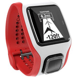 TomTom Multi-Sport Cardio GPS Watch White/Red | 1RH000103