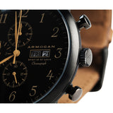 Armogan Spirit of St. Louis Chronograph Watch | Chocolate Brown FGSOSL02CB