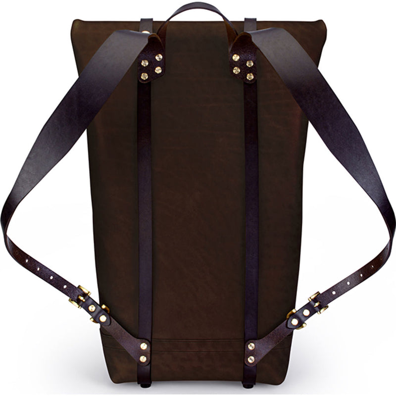 Ezra Arthur Keystone Rucksack Backpack | Malbec & Brass