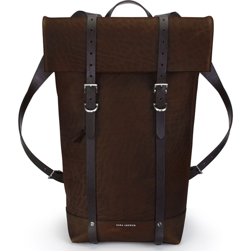 Ezra Arthur Keystone Rucksack Backpack | Malbec & Nickel