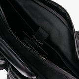 Hook & Albert Canvas Casual Briefcase | Black CBRFCNV-BLK-OS