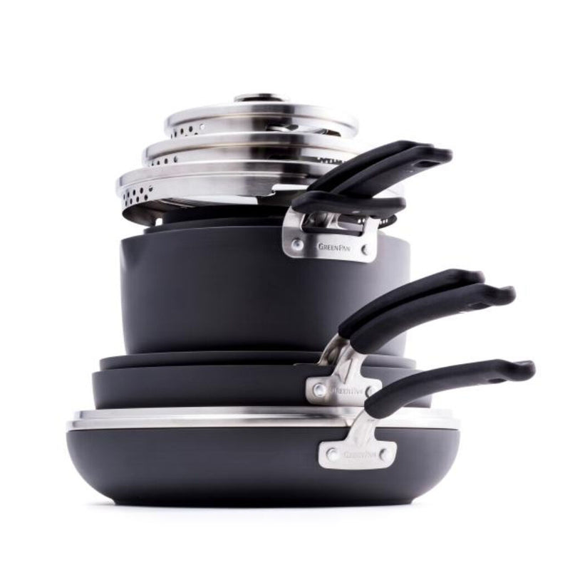 Greenpan Levels Stackable 11 Piece Set with 3 Bonus Protectors