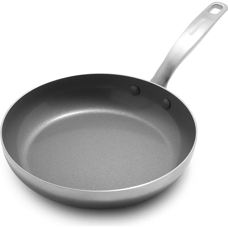 GreenPan Chatham Stainless Steel New Collection 9.5" Open Frypan