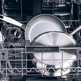 GreenPan Chatham Stainless Steel New Collection 12pc Set: 9.5" fry pan, 11" frypan, 1.5QT saucepan w/lid, 2QT saucepan w/lid, 3.58" saute pan w/lid, 6QT stock pot, 2 bamboo utensils + bonus sponge