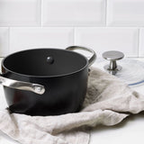 GreenPan 2QT Rice and Grains Cooker w.lid | Black