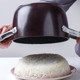 GreenPan 2QT Rice and Grains Cooker w.lid | Merlot - Chocolate Truffle