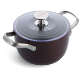 GreenPan 2QT Rice and Grains Cooker w.lid | Merlot - Chocolate Truffle