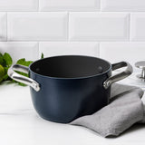 GreenPan 2QT Rice and Grains Cooker w.lid | Twilight - Oxford Blue