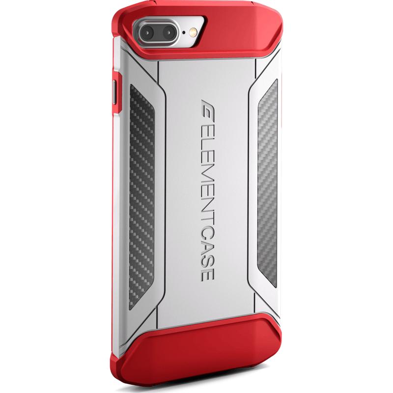 Element Case CFX for iPhone 7 Plus | White/Red EMT-322-131EZ-12