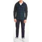 Lacoste Men's Woven Shirt | Sinople/Multicolor