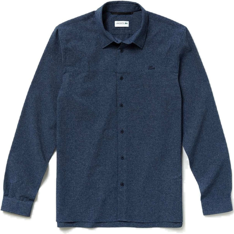 Lacoste Men's Motion Regular Fit Shirt | Blue Chine- ch4863_S(38)