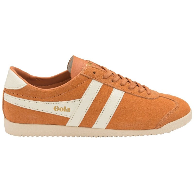 Gola Women's Bullet Suede Sneakers | Peach/Off White
