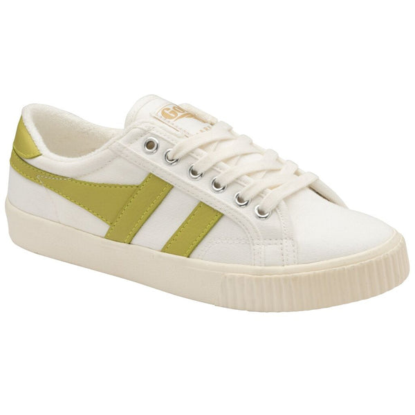 Gola Women's Tennis Mark Cox Sneakers | Off White/Citron