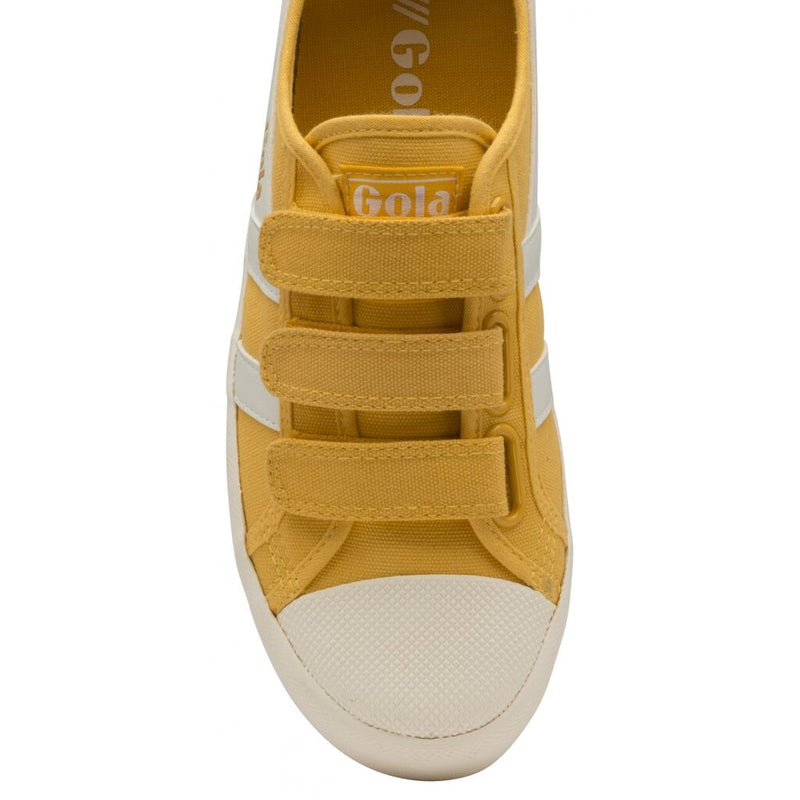 Gola Women's Coaster Velcro Sneakers | Sun/Off White