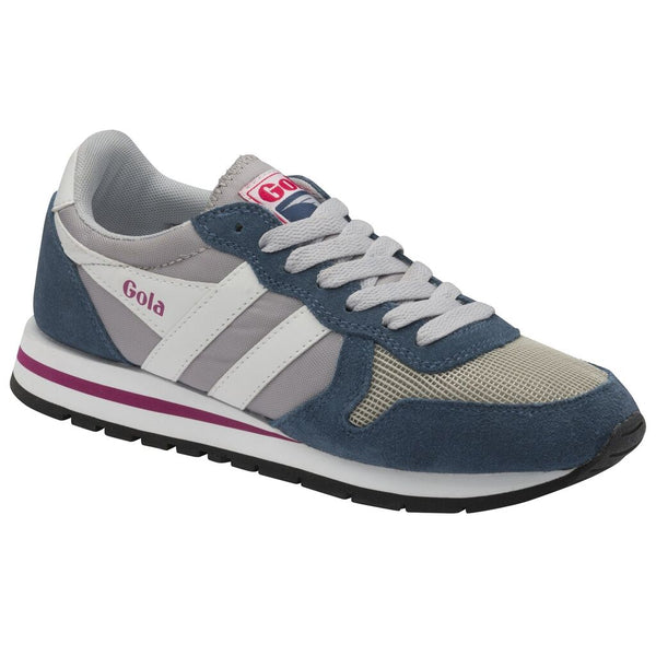 Gola Women's Daytona Sneakers | Light Grey/Baltic