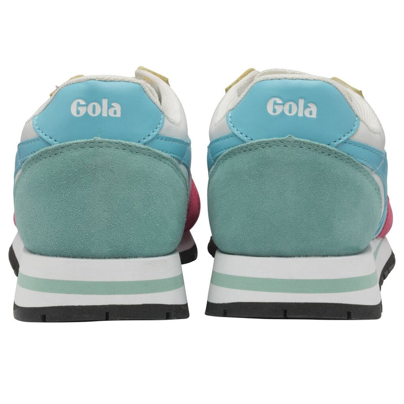 Gola Women's Daytona Sneakers | White/Fluro Pink