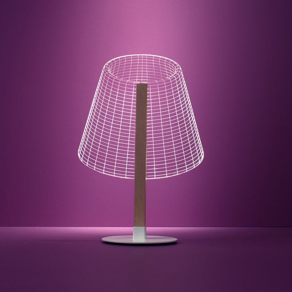 Studio Cheha Classi LED Table Lamp | Iron/Birch/Acrylic