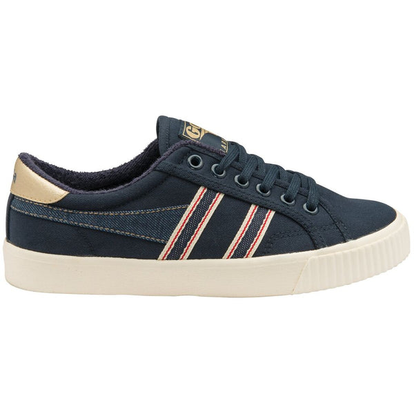 Gola Women's Tennis Mark Cox Selvedge Sneakers | Navy/Indigo