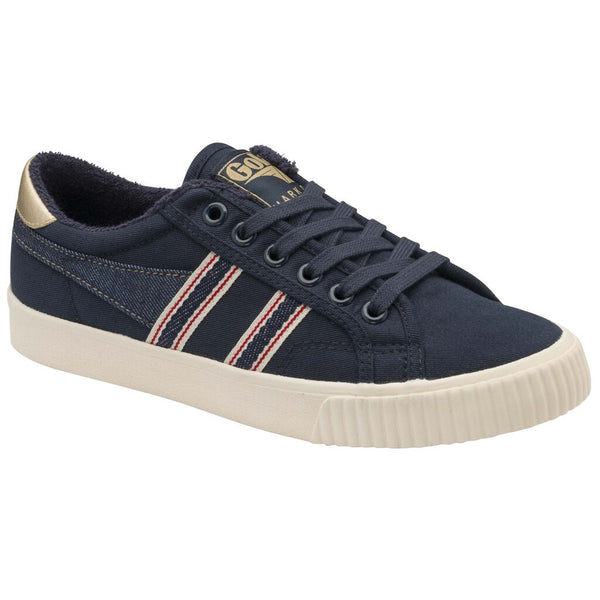 Gola Women's Tennis Mark Cox Selvedge Sneakers | Navy/Indigo