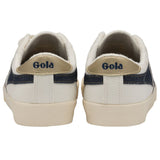 Gola Women's Tennis Mark Cox Selvedge Sneakers | Off White/Indigo