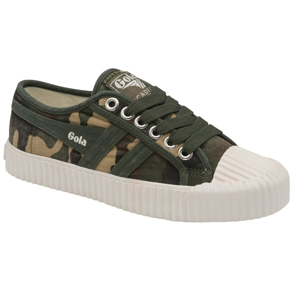 Gola Women's Cadet Camo Sneakers | Khaki