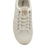 Gola Women's Baseline Mark Cox Leather Sneakers | Off White
