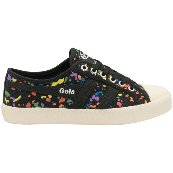 Gola Women's Coaster Splatter Sneakers | Black/Multi