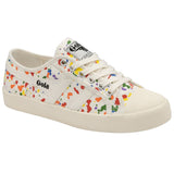 Gola Women's Coaster Splatter Sneakers | Off White/Multi