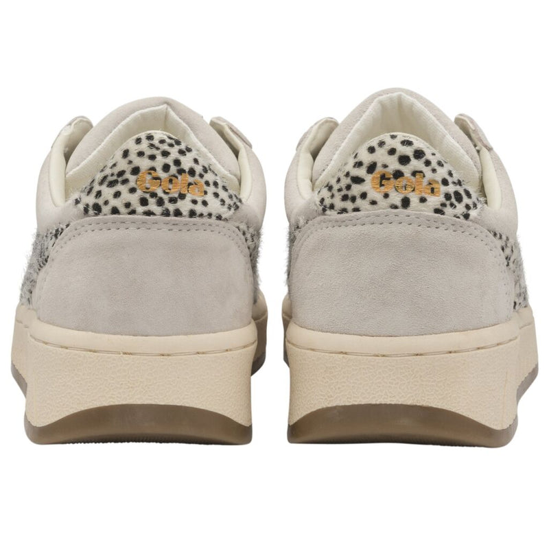 Gola Women's Grandslam Suede Safari Sneakers | Off White/Cheetah â Sportique