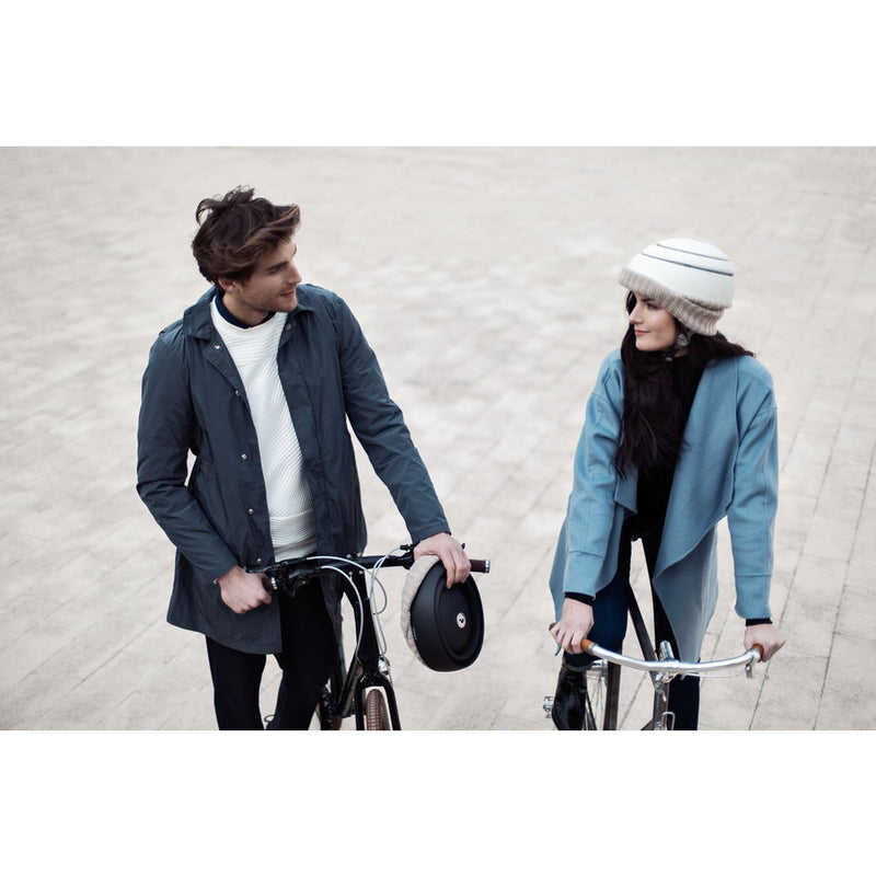 Closca Nordic Collapsible Helmet w/ Visor | Wheat/White