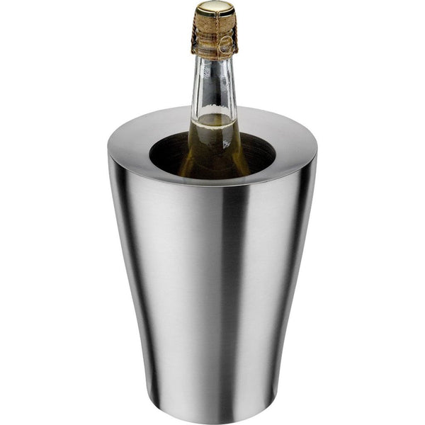 Carl Mertens Wine + Champagne Bottle Cooler | Satin Stainless Steel - CM-7119