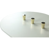 Camino Barbera Wall Mirror | Grey/Yellow/Waxed Oak