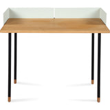 Camino Buena Desk | Waxed Oak/Grey/Black