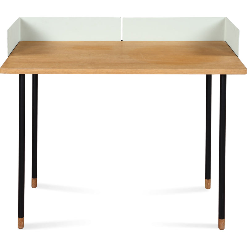 Camino Buena Desk | Waxed Oak/Grey/Black