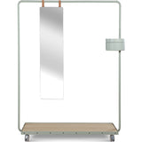 Camino Dolores Garment Rack | Grey/Waxed Oak