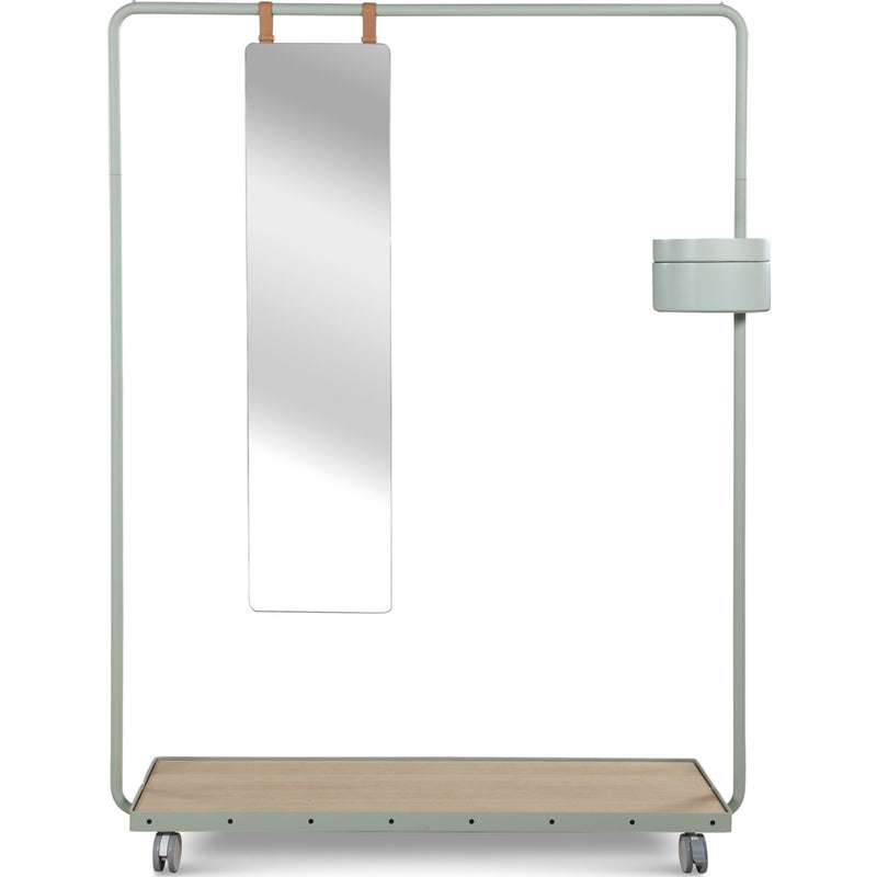 Camino Dolores Garment Rack | Grey/Waxed Oak