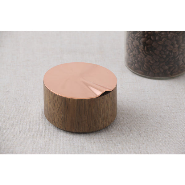 Camino Diego Container w/Lid | Smoked Oak/Copper
