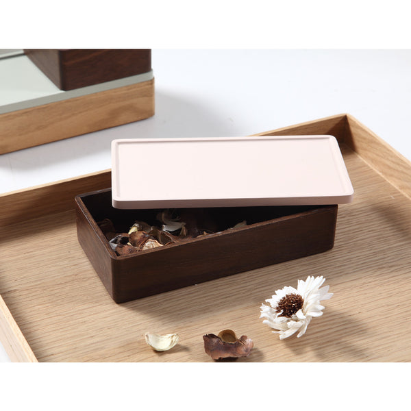 Camino Rey Container | Smoked Oak/Pink Lid