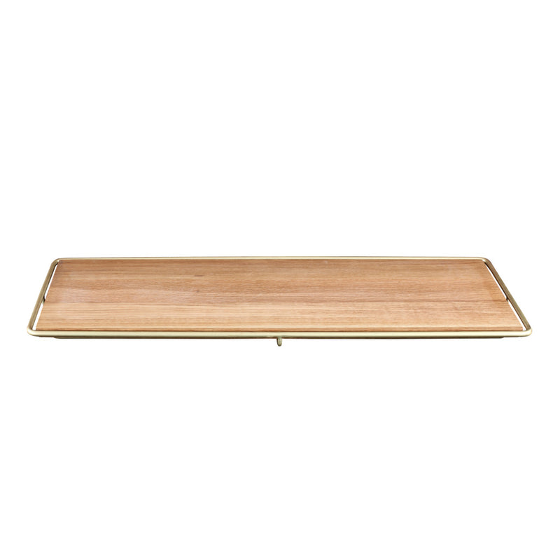Camino Jose Carving Board | Waxed Oak/Brass- CM12079