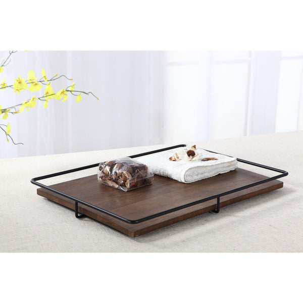 Camino Jose Tray | Smoked Oak/Black