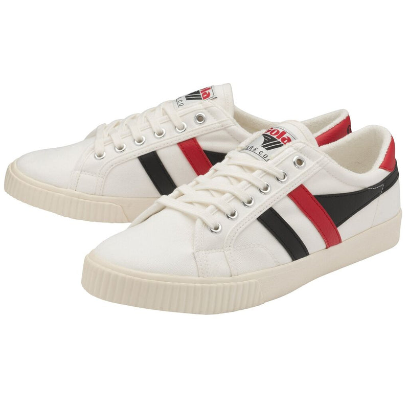 Gola Men's Tennis Mark Cox Sneakers | Off White/Black