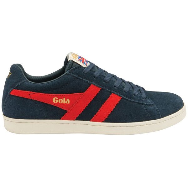 Gola Men's Equipe Suede Sneakers | Navy/Red
