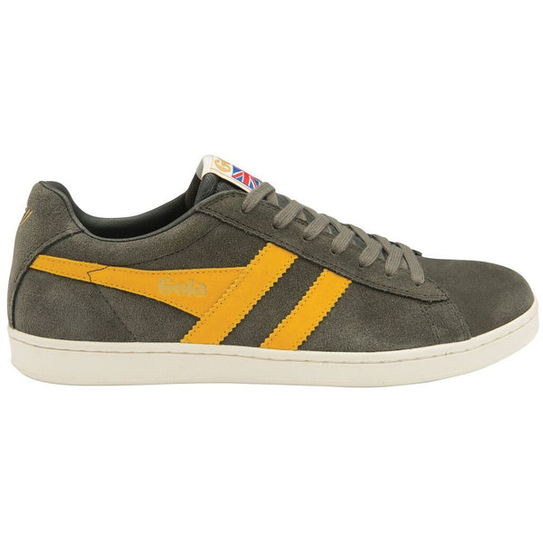 Gola Men's Equipe Suede Sneakers | Ash/Sun
