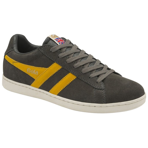 Gola Men's Equipe Suede Sneakers | Ash/Sun