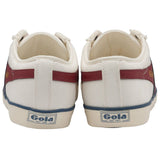 Gola Men's Comet Sneakers | Off White/Deep Red